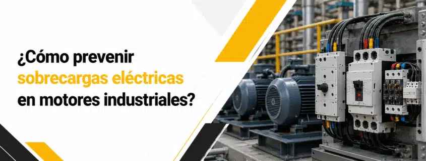 como prevenir sobrecargas electricas en motores industriales