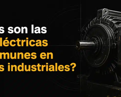 cuales son las fallas electricas mas comunes en motores industriales